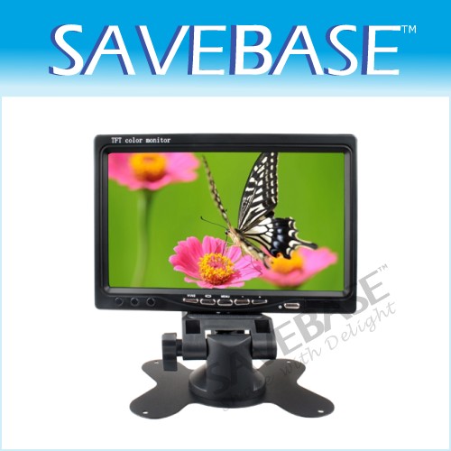 Car Rear Monitoring Device 7" TFT Color LCD Screen Monitor For Car Park Reverse