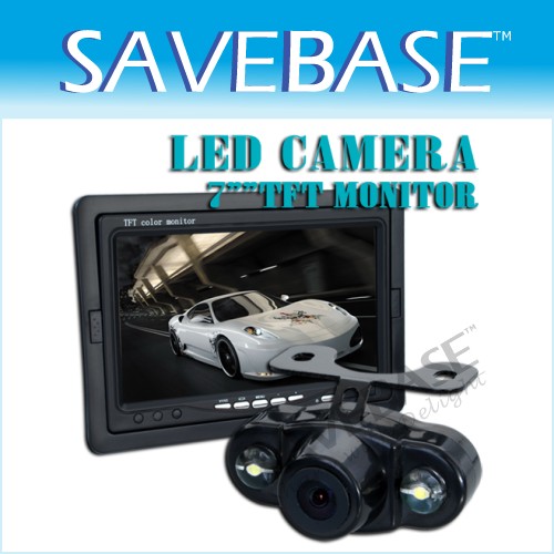 7" LCD Rearview Monitor + Waterproof Night View Camera