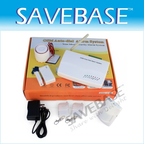 Wireless GSM SMS Burglar Alarm System Relay Home Appliance Output Wired Input