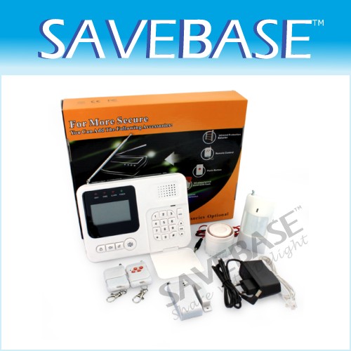 Wireless Wired SMS Security Intruder Alarm System Dual Nets GSM/PSTN