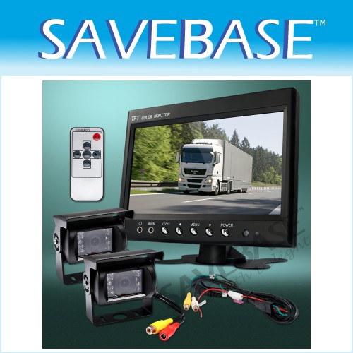 White Vans Motorhome Reversing Camera Kit Night Vision