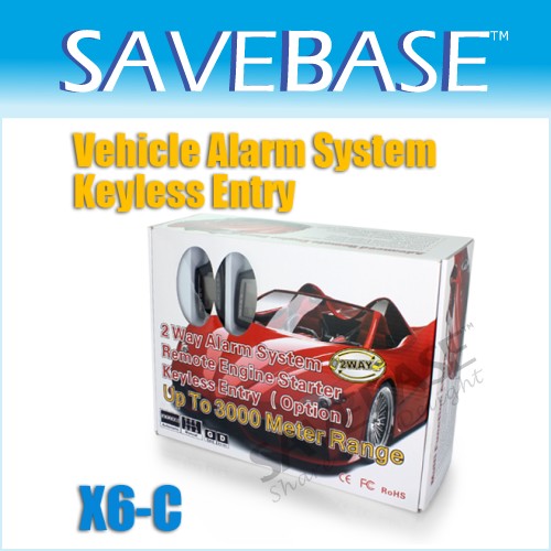 KEYLESS ENTRY 2WAY CAR ALARM SYSTEM REMOTE ENGINE START