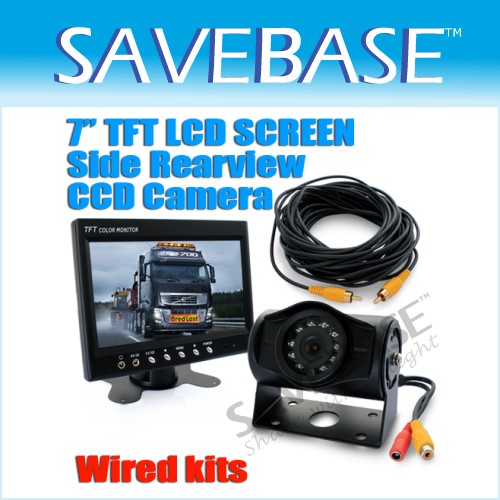 7" LCD Rear Monitor + New Style CCD Reversing Camera