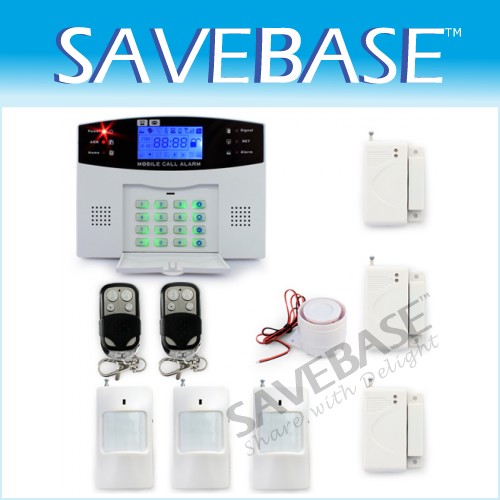 Wireless Wired GSM Home Intruder Security Alarm System LCD