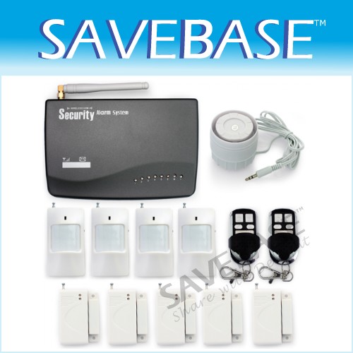 Wireless Home Alarm GSM SMS Intruder System For Garage Storge Garden