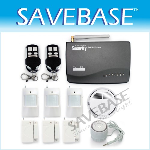 GSM Alarm System PIR Door GAP Sensor Long-range Control Smoke Sensor