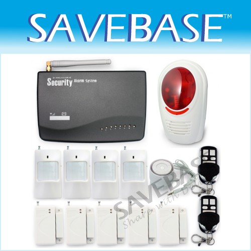 Wireless&Wired Home GSM Telephone Remote Control Home Alarm System Auto-dial
