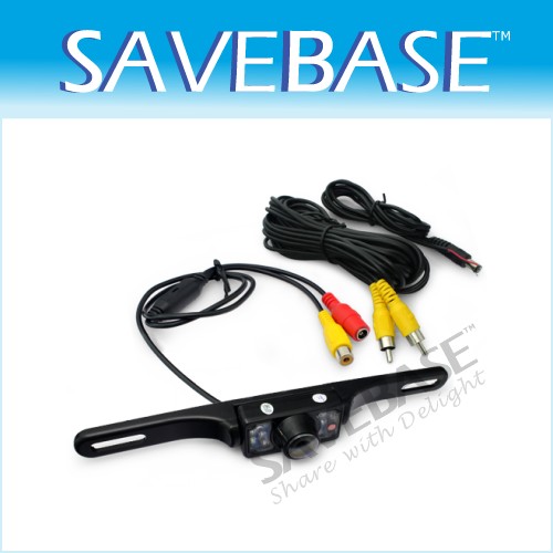 License Waterproof 420TVL Car Rearview Camera Back Up Reverse Cam LED IR Night